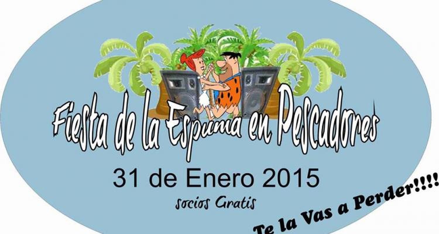 Fiesta de la Espuma en Pescadores