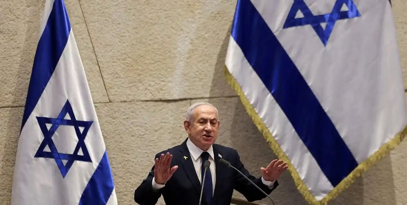 Benjamin Netanyahu, primer ministro de Irsael. Crédito: REUTERS/Ronen Zvulun