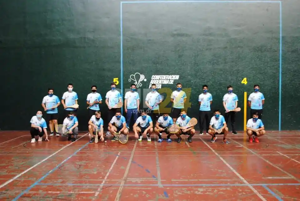 Venadenses en el primer Campus de pelota a paleta