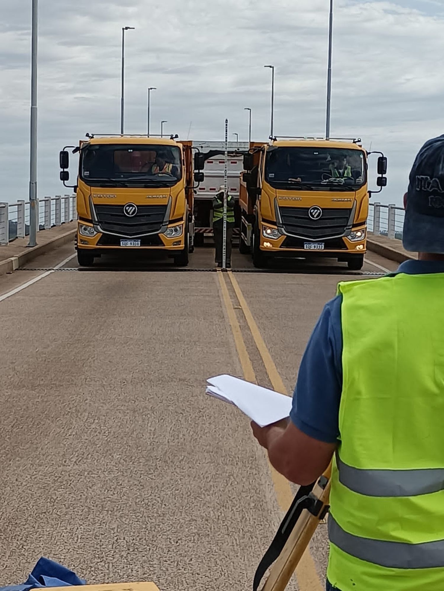 Continúa la inspección técnica en los puentes  internacionales