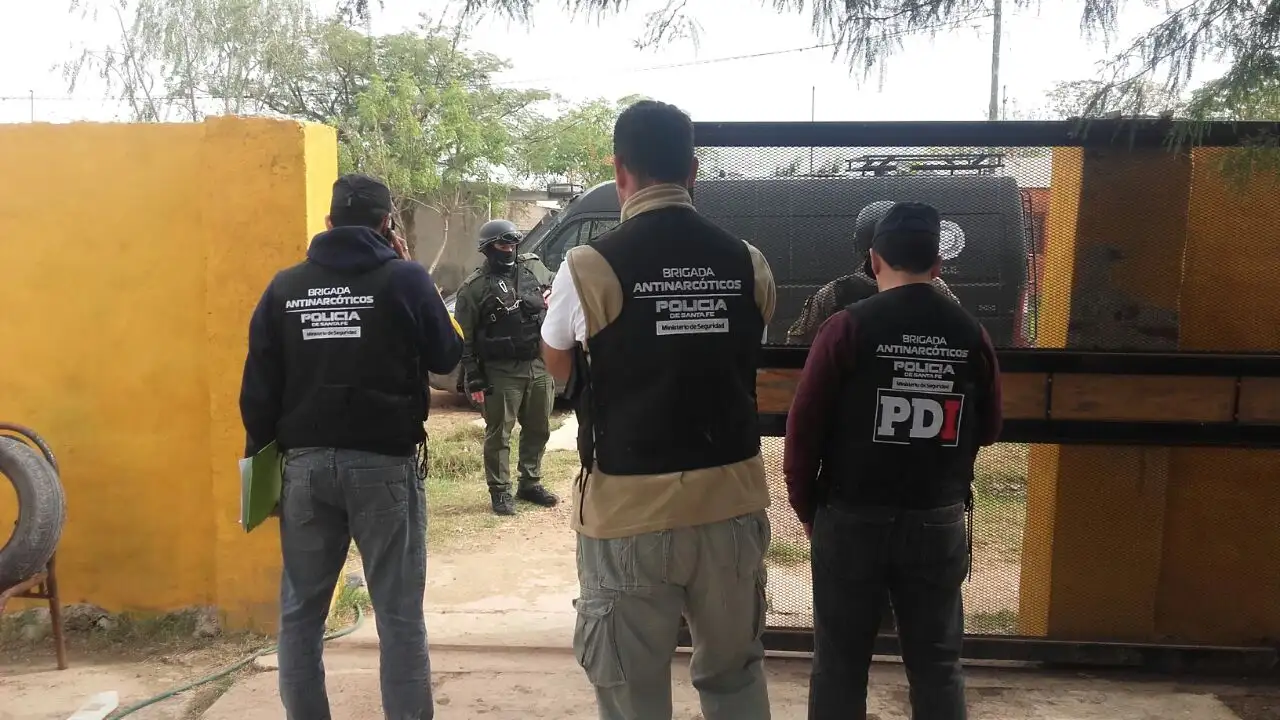 Detenidos y secuestró de drogas en Tostado y Santa Fe