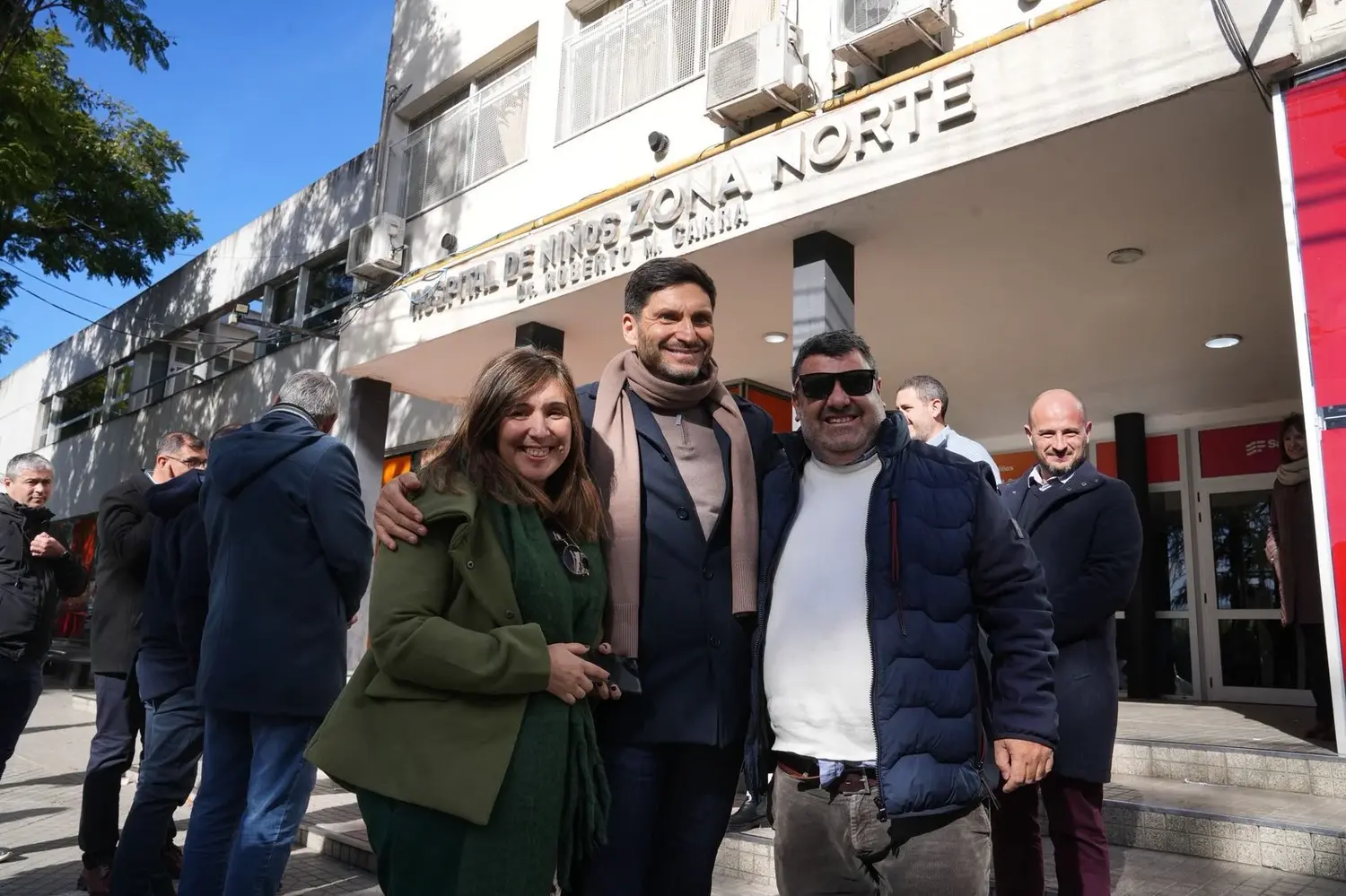 Pullaro inauguró las obras de readecuación tecnológica y edilicia del Hospital de Niños Zona Norte de Rosario