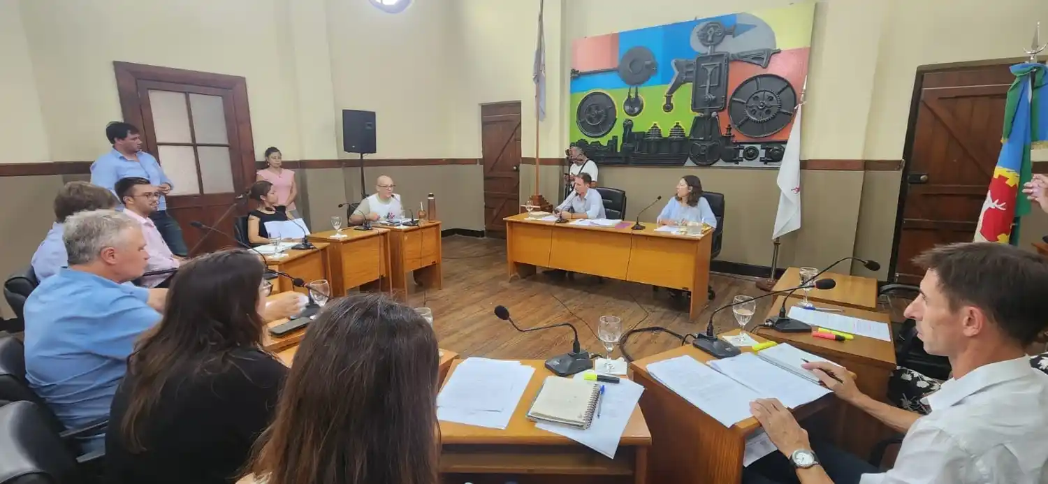 Desde el gremio docente pudieron exponer su situación ante los ediles locales.