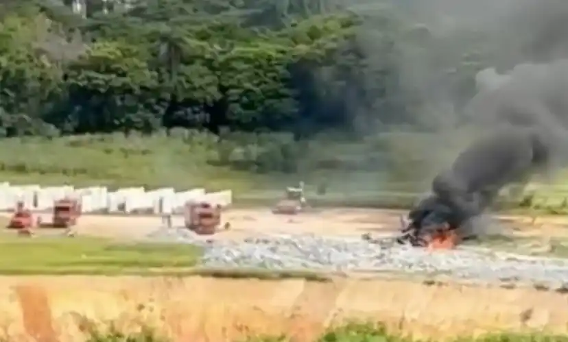 Ocurrió en el Aeropuerto de Pampulha, en Belo Horizonte.