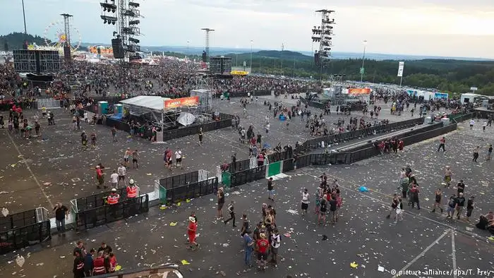 Alemania: festival de rock evacuado por alarma terrorista