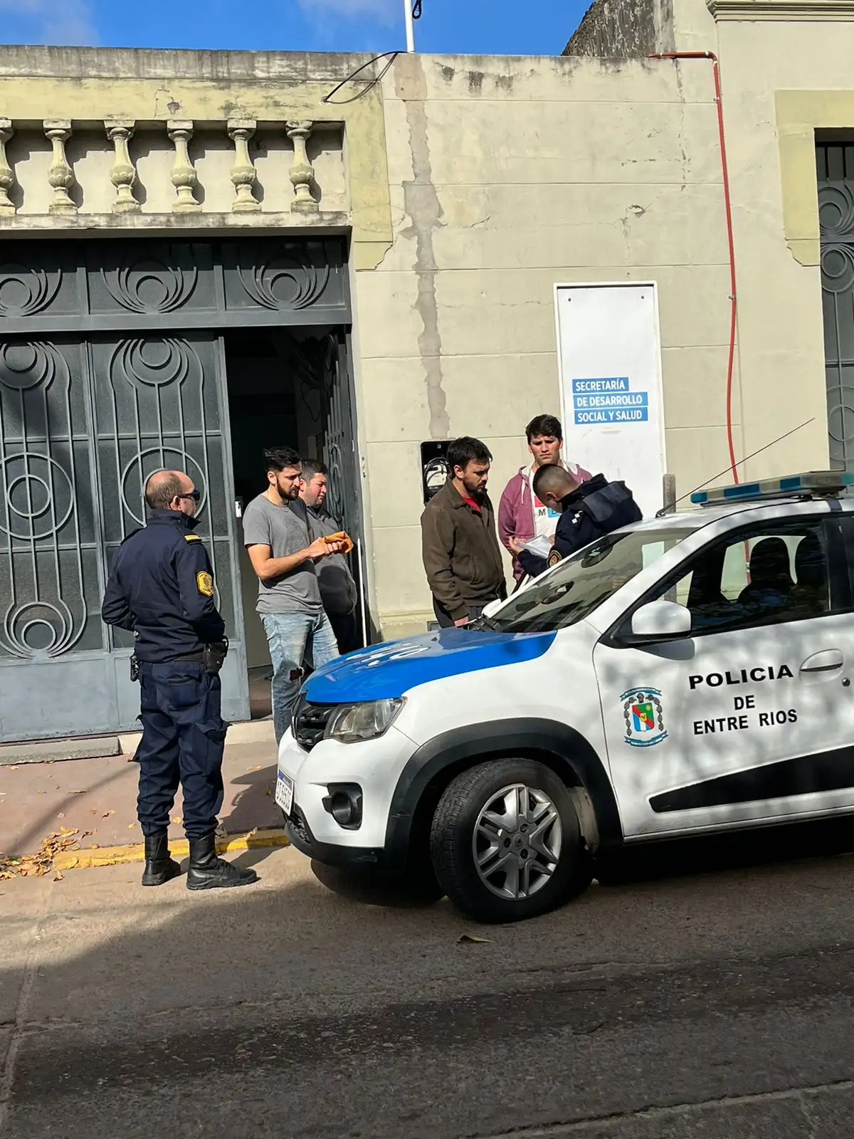 Vandalizaron el edificio de la Secretaría de Desarrollo Humano