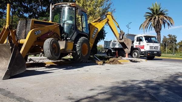 Continúan los trabajos integrales en Tigre centro