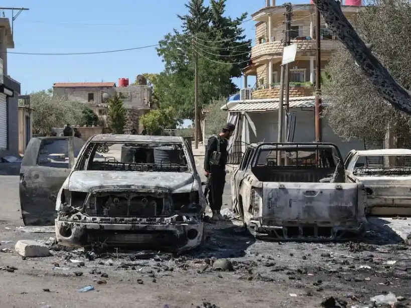 Israel bombardeó el cuartel general del Ejército de Siria en Damasco