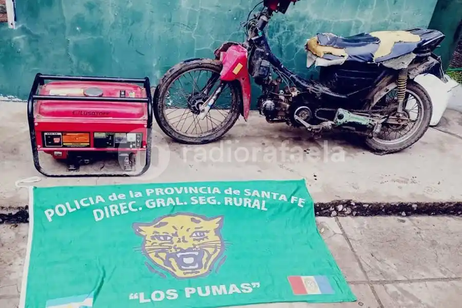 Robaron un grupo electrógeno en zona rural y lo pusieron a la venta en Facebook
