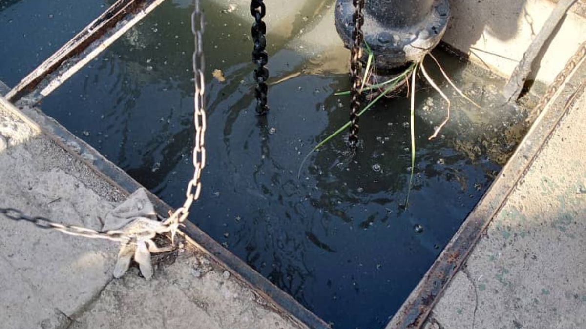 ¿DÓNDE ESTÁ HIDROCARIBE? Desbordamiento de aguas residuales en Lechería amenaza la salud pública