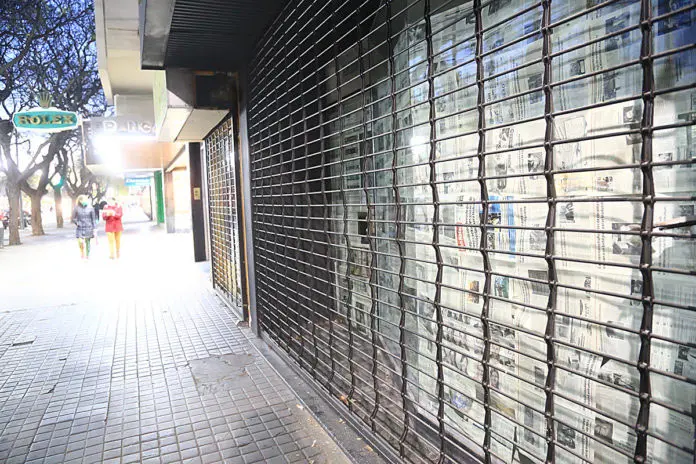 La cuarentena dura dejó a 3,5 millones de personas sin trabajo