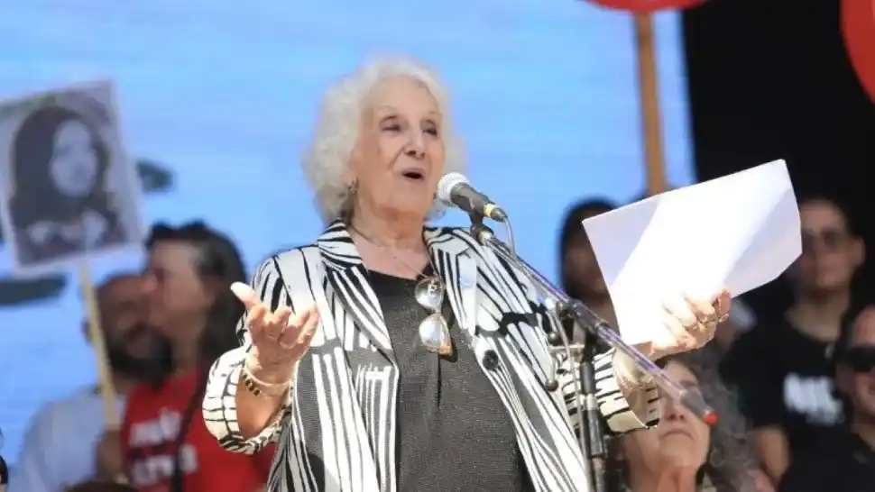 Estela de Carlotto en el Día de la Memoria: “Nunca es tarde para recuperar la identidad”