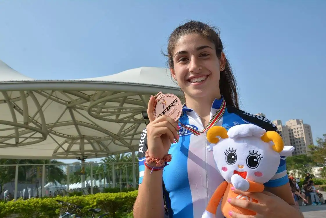 “No me esperaba la medalla en el maratón”