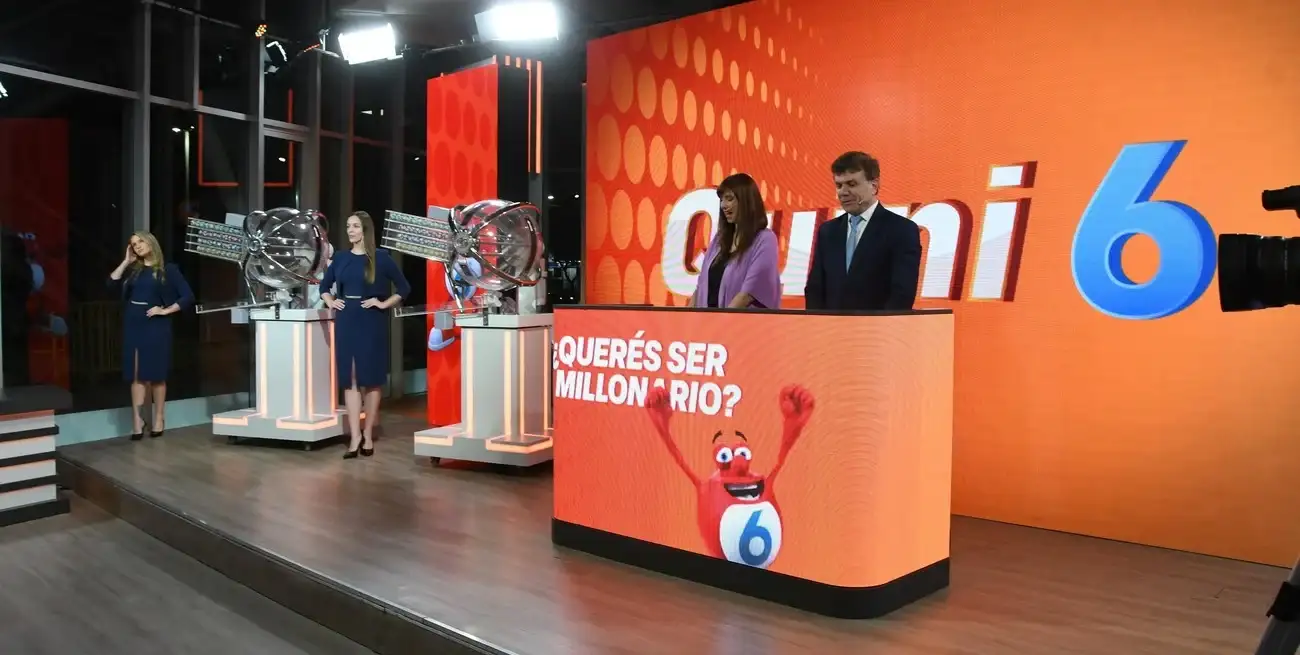 Dos nuevos millonarios gracias al Quini 6. Foto: Manuel Fabatía.