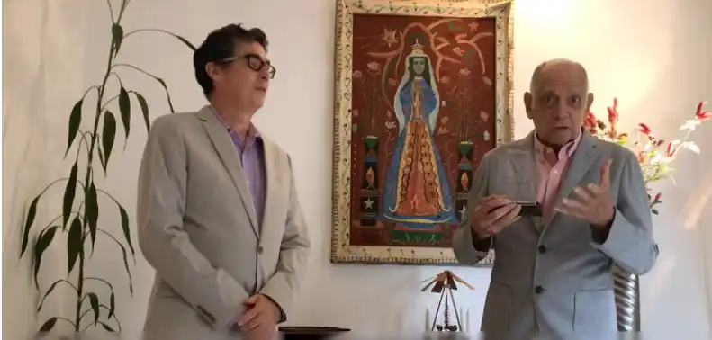 Rodolfo Izaguirre fue reconocido con el premio de honor en la gala que arrasó La noche de las dos lunas. Foto: ACACV