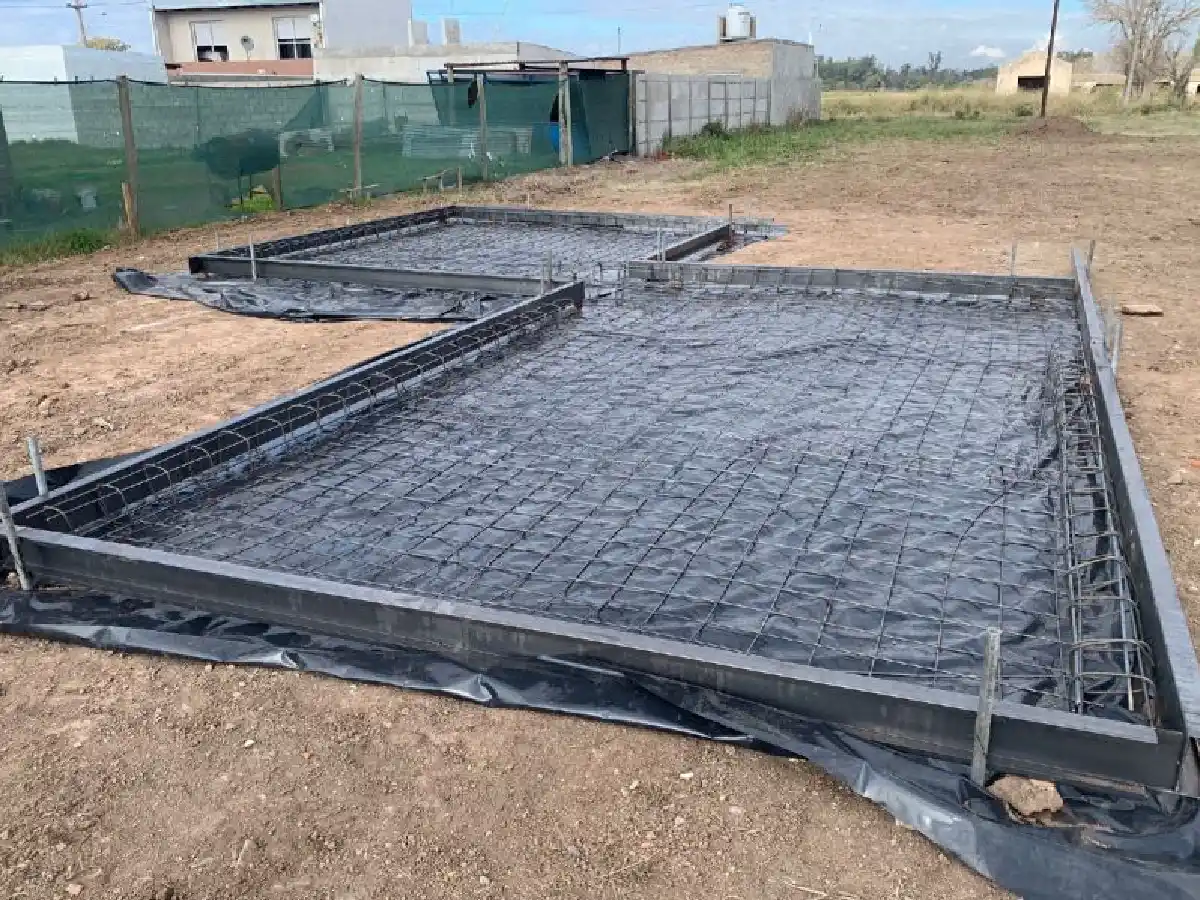 Comenzó la cimentación de 30 viviendas “semilla” en San Francisco