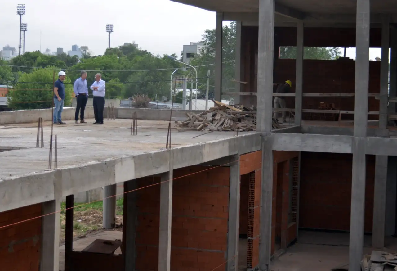 Continúa la obra de construcción del nuevo edificio del Conservatorio y el IPAT