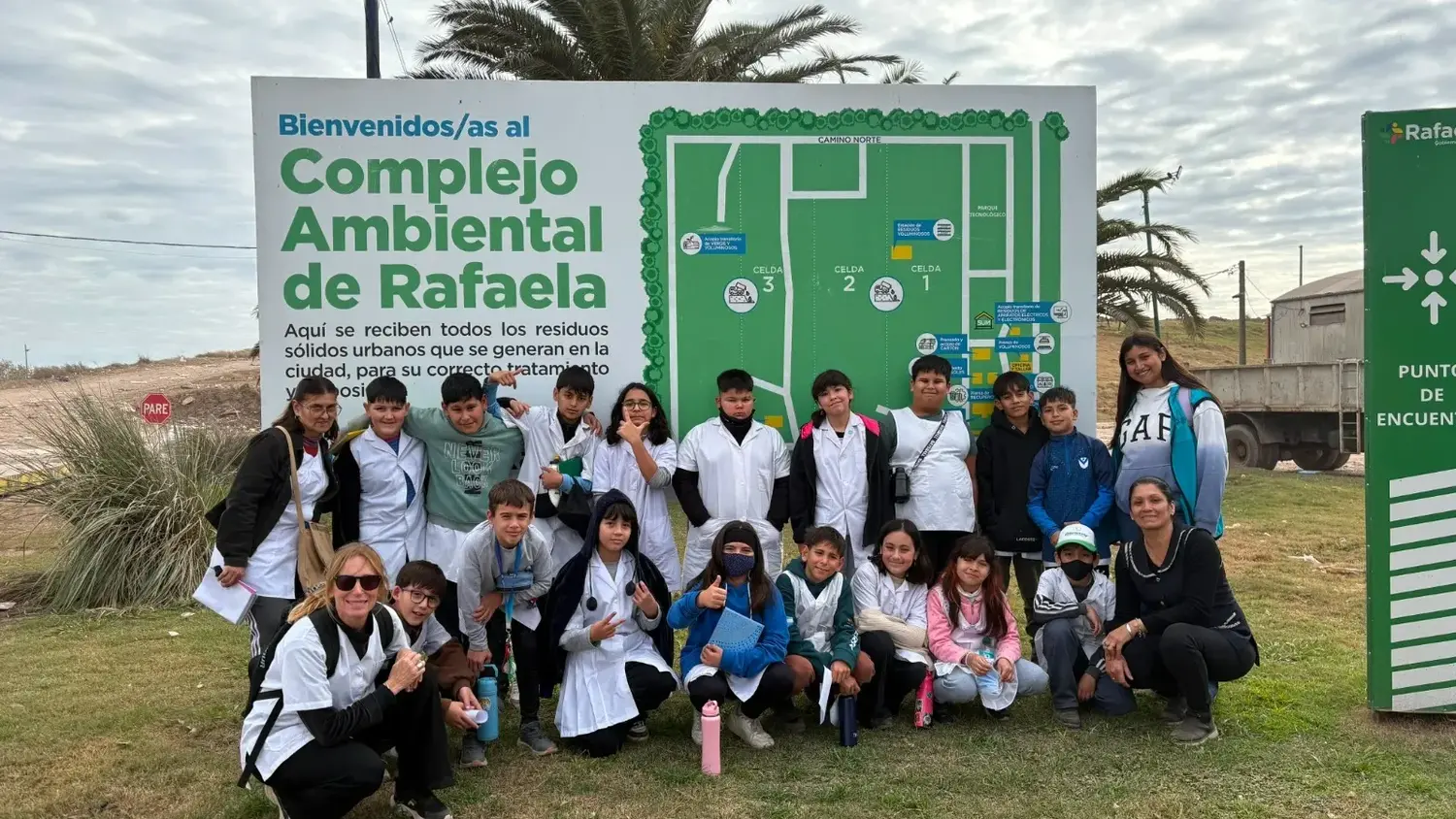 Más de 500 estudiantes participaron de recorridos educativos ambientales en Rafaela