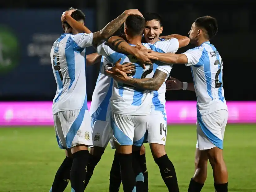 Goleada histórica de la Selección Argentina Sub 20 por 6-0 ante Brasil en el debut