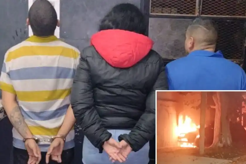 Tres detenidos por la ola de incendios a autos: encontraron amenazas a Pullaro y Bullrich