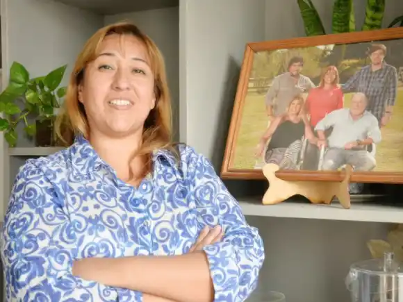 Florencia Busti contra la reforma del IOSPER