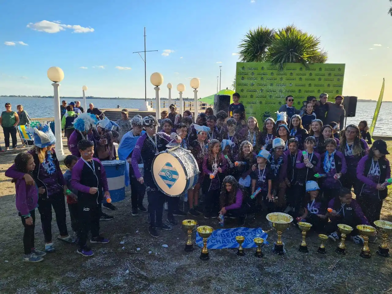 Natación: El Club Deportivo Chascomús ganó la última fecha del torneo de Aguas Abiertas