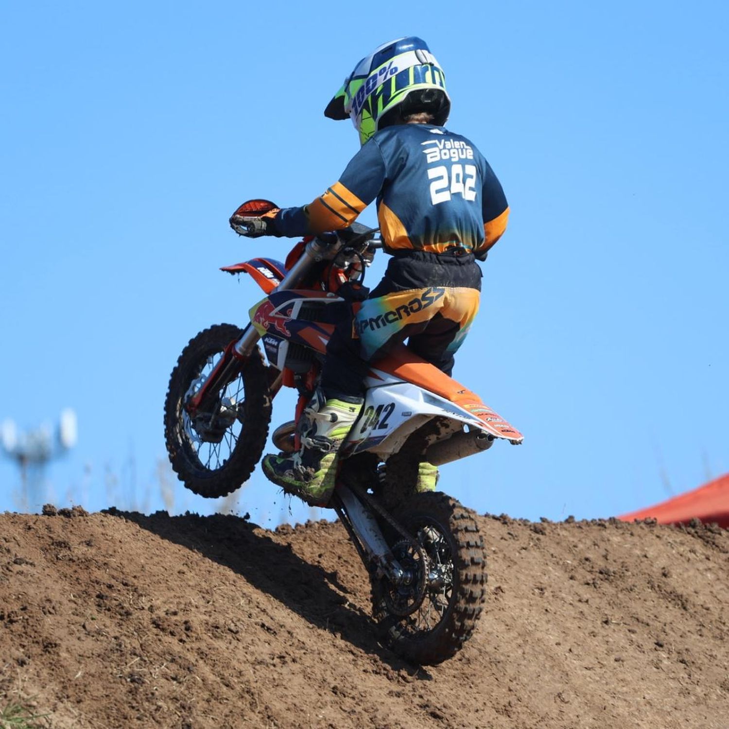 Pilotos gualeyos brillaron en la 5ª fecha del Santafesino de Motocross en Esperanza