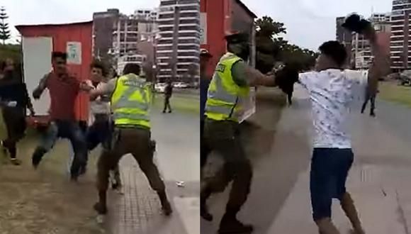¡NO PODRÁN SER DEPORTADOS! A prisión preventiva cuatro venezolanos que agredieron a Carabineros  en Chile