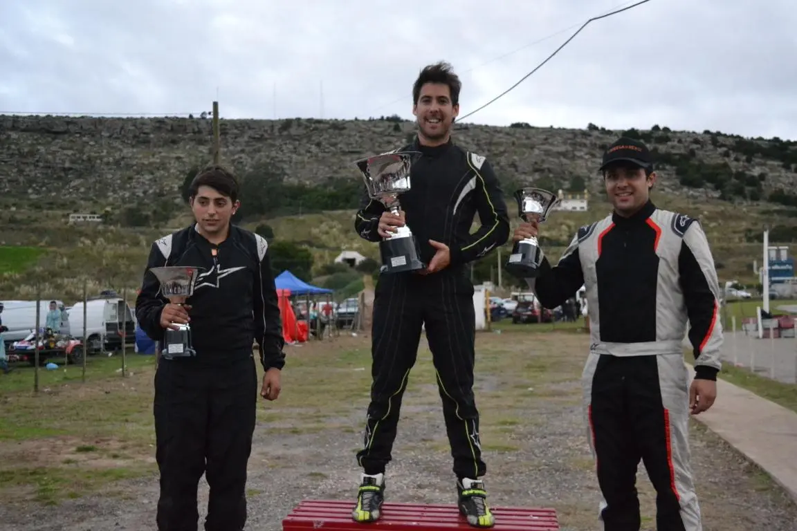 Podio de Juan Martin Pando, en el Regional