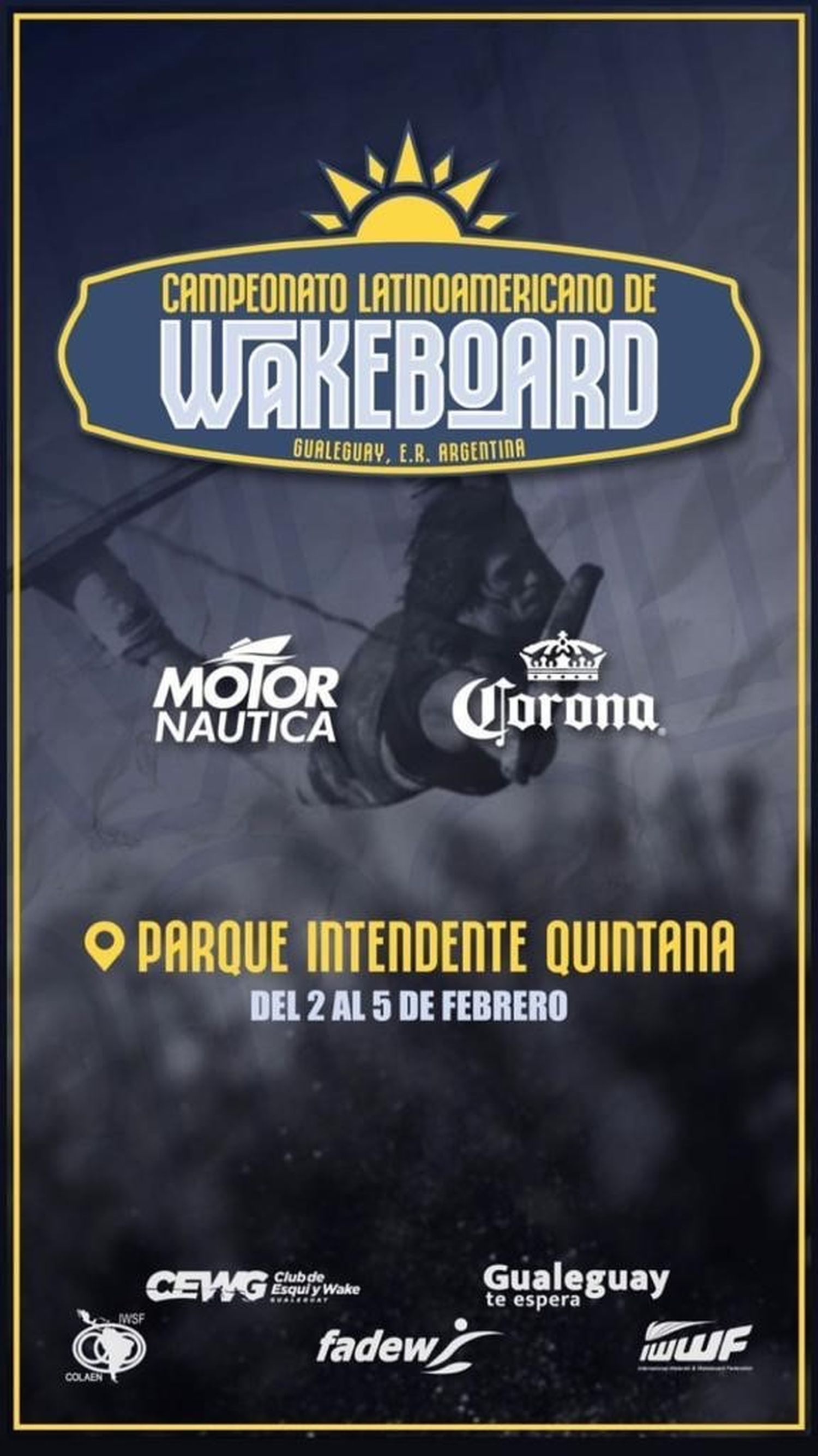 Se viene el Campeonato Latinoamericano de Wakeboard