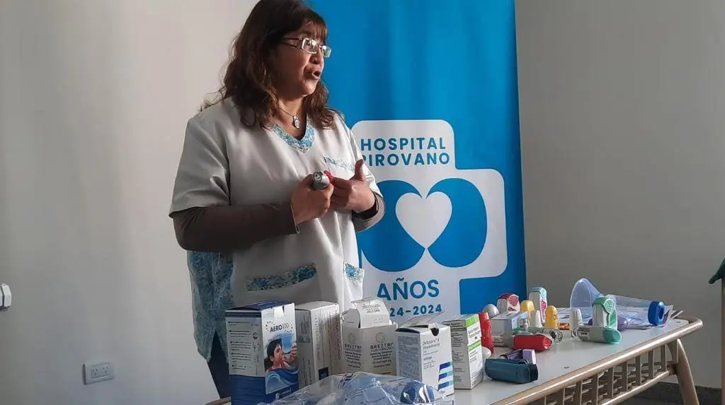 Taller sobre el uso de inhaladores