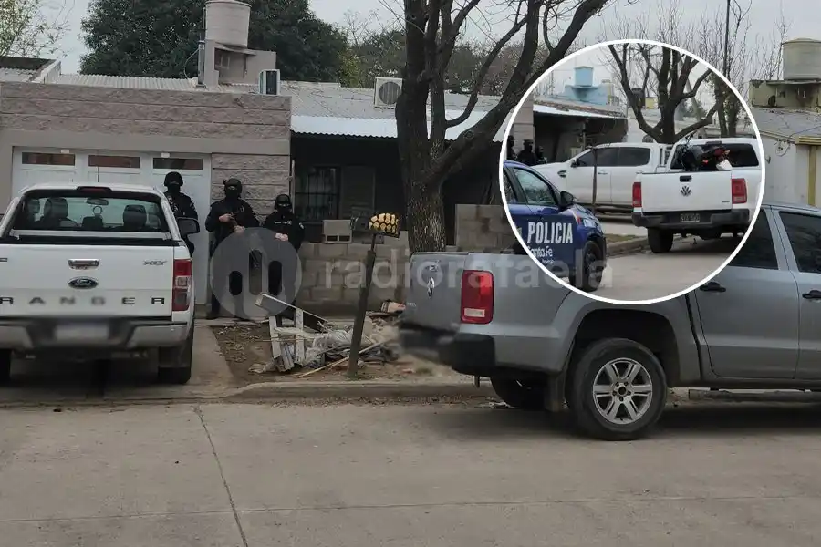 Movido arranque de mañana con allanamientos en distintos puntos de la ciudad, ¿por qué motivo?