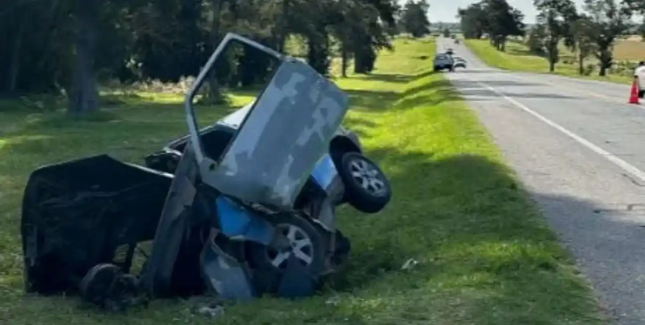 La víctima fatal viajaba en el asiento acompañante del auto