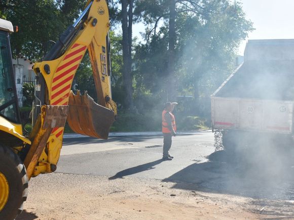 Programa de arreglo y bacheo de calles