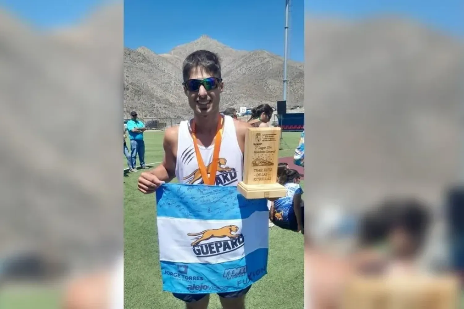 El atleta rafaelino, Agustín Pecantet, desafiará los 100 km en Brasil