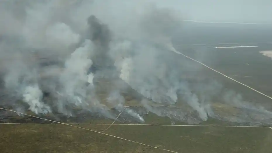 Los incendios rurales en La Pampa ya afectaron 600 mil hectáreas