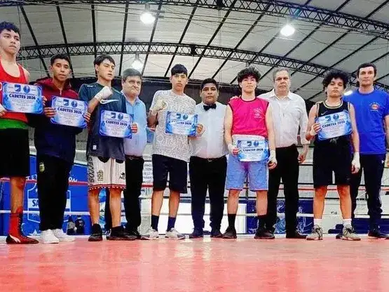 El boxeo Cadetes de Formosa vivió su 
fiesta y consagró a cinco campeones