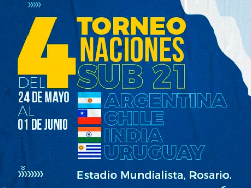 Las Leoncitas desde el sábado juegan un torneo internacional en Rosario.Foto:CAH