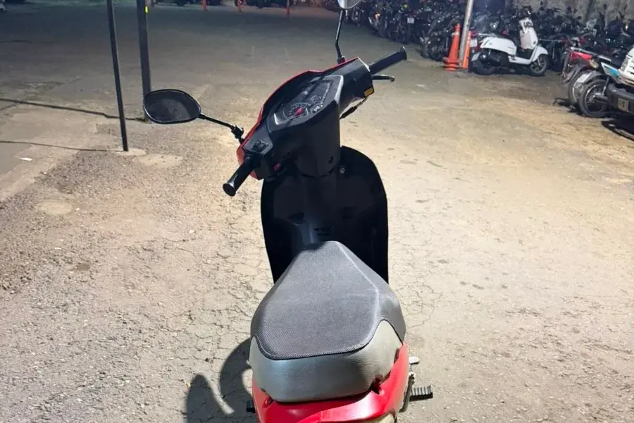 Moto secuestrada.