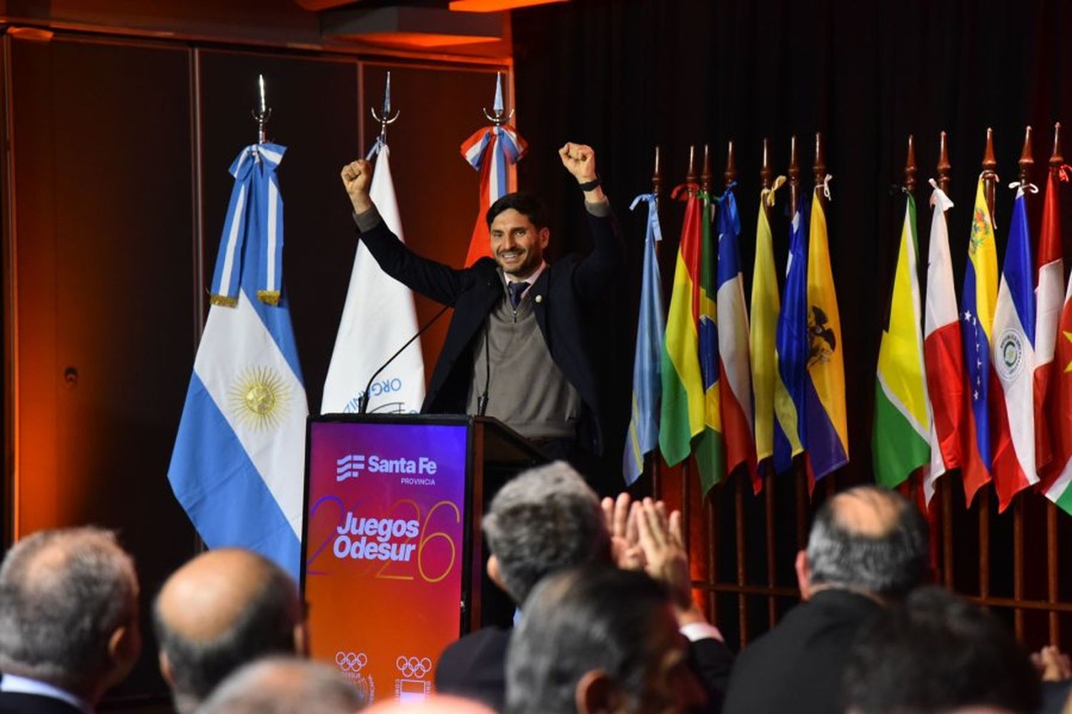 Pullaro en la presentación - Prensa gobierno dela Provincia