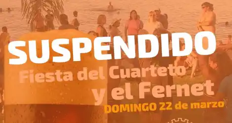 Fiesta del Fernet, suspendida