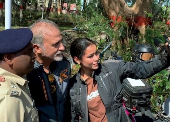 La influencer violada en India contó la pesadilla que tuvo que vivir