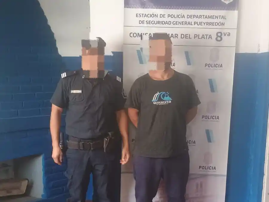 Cayó un hombre armado en Batán: tenía un revólver calibre 38 con seis municiones