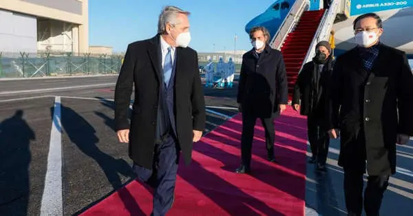 Alberto Fernández está en China y participa de la inauguración de los JJOO de Invierno junto a Xi Jinping