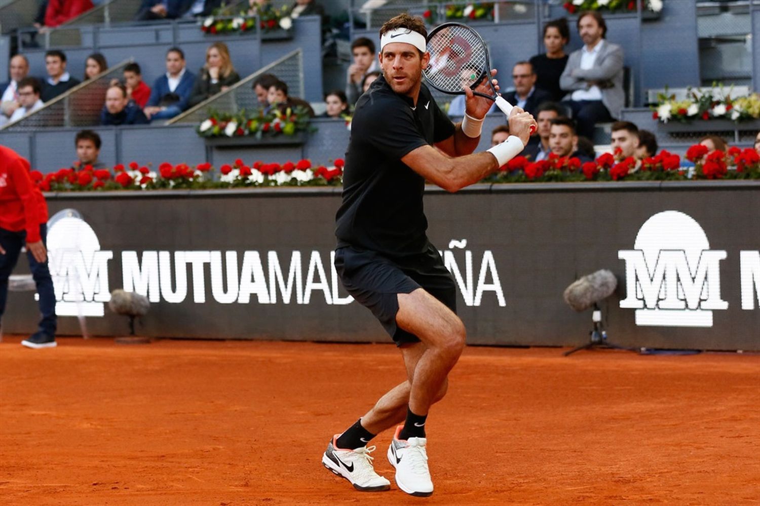 Del Potro quedó eliminado en dobles y ya conoce su rival para el single