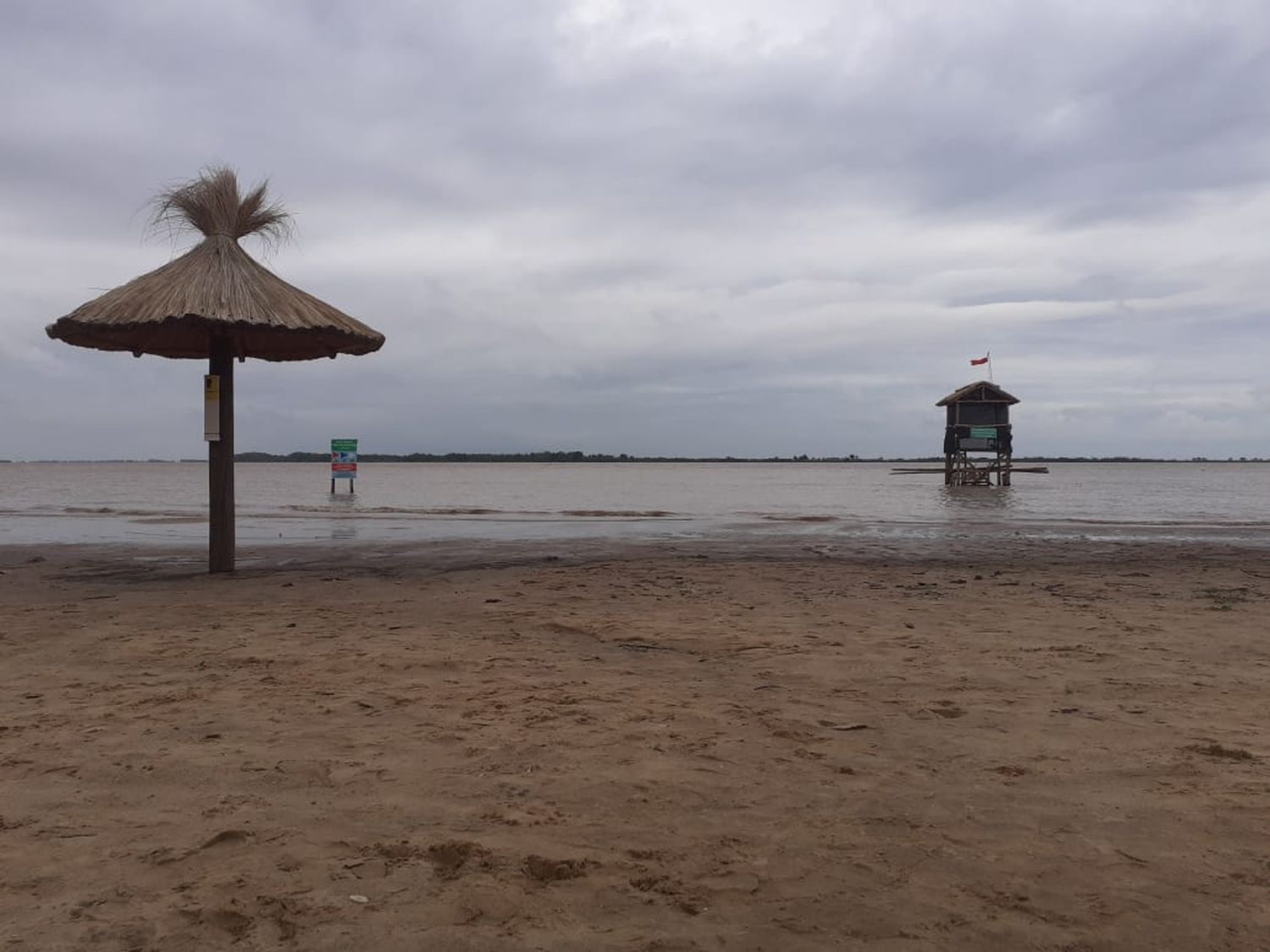 Tras la sudestada, el río “volverá a niveles levemente inferiores al límite de aguas bajas”
