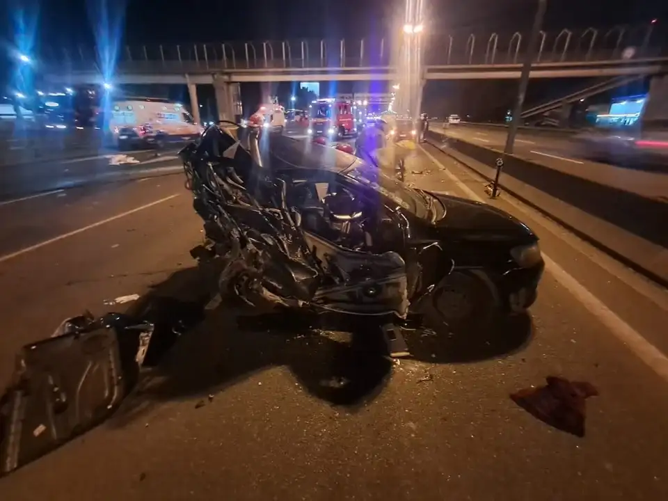 Choque fatal en Panamericana altura General Pacheco. Gentileza: Noticias Argentinas