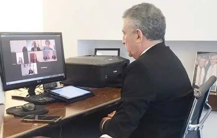 Urribarri acompañó a Trotta en un encuentro con el ministro de Educación de Israel