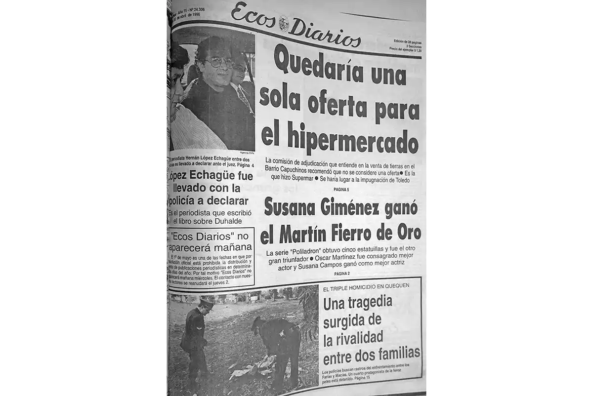 Martes 30 de abril de 1996