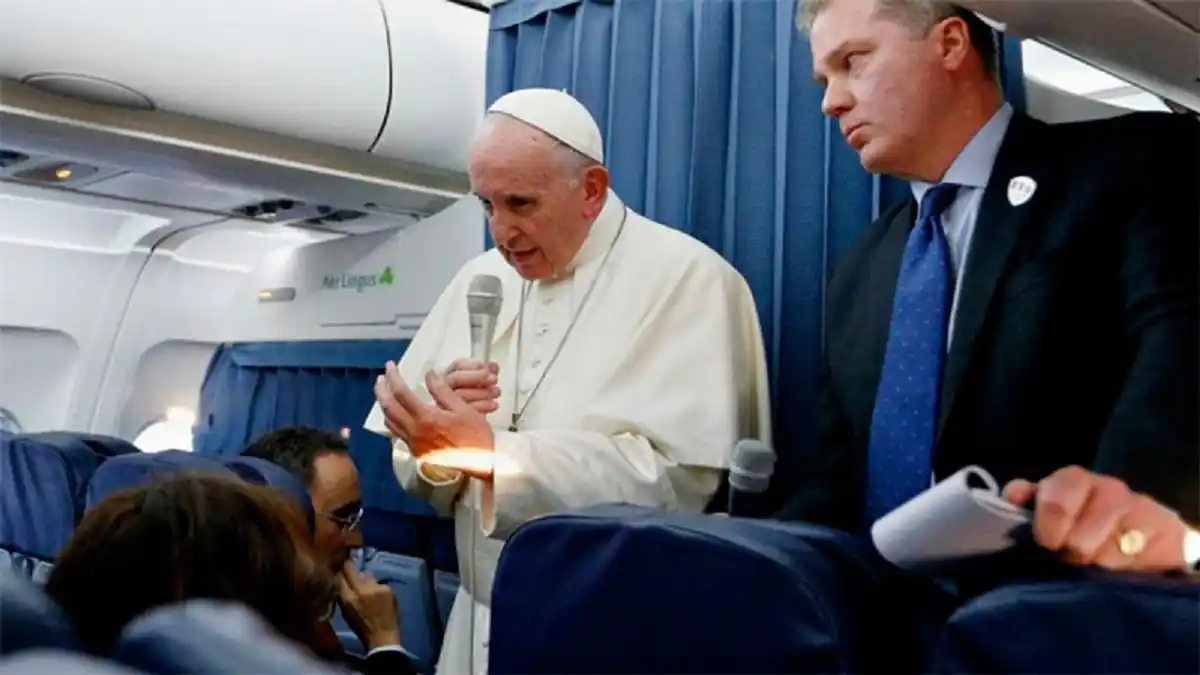 Francisco aseguró no estar en contra de la interrupción del embarazo «por religión», sino porque se trata de «un problema humano»